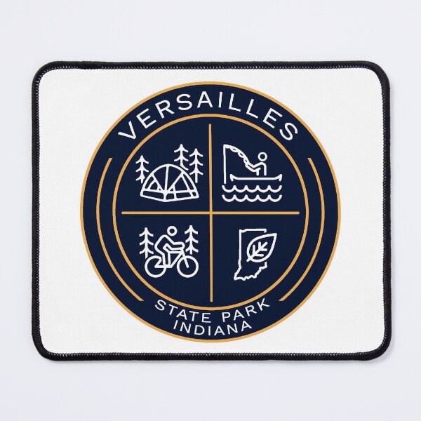 Item preview, Versailles State Park Indiana Heraldic Logo designed and sold by VanyaKar.