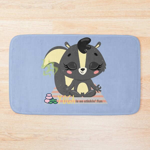 Item preview, Baby Skunk Easy Yoga Bliss Design for wild animal lovers and yoga lovers you know. designed and sold by tranquilbeach.