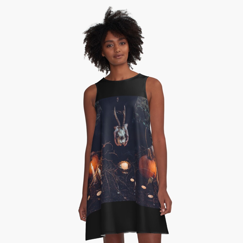 Item preview, A-Line Dress designed and sold by BienThings.