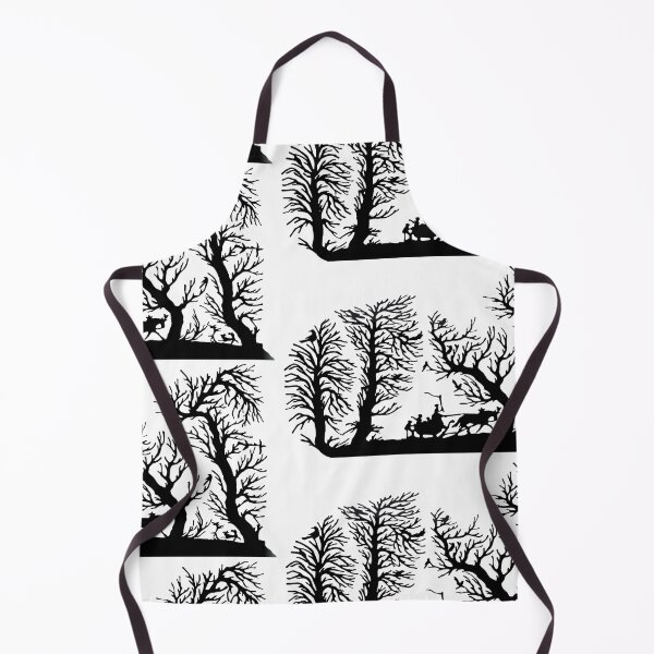Artikelvorschau, Märchenhaftes Germany Schlittenfahrt Wald Vögel Raben Scherenschnitt Silhouette schwarz entworfen und verkauft von G-M-Designs.