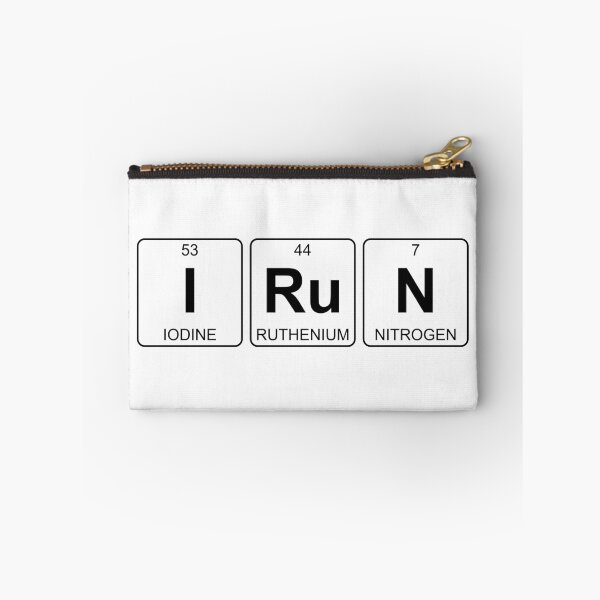 Item preview, I Ru N - I Run - Periodic Table - Chemistry designed and sold by Jenny Zhang.