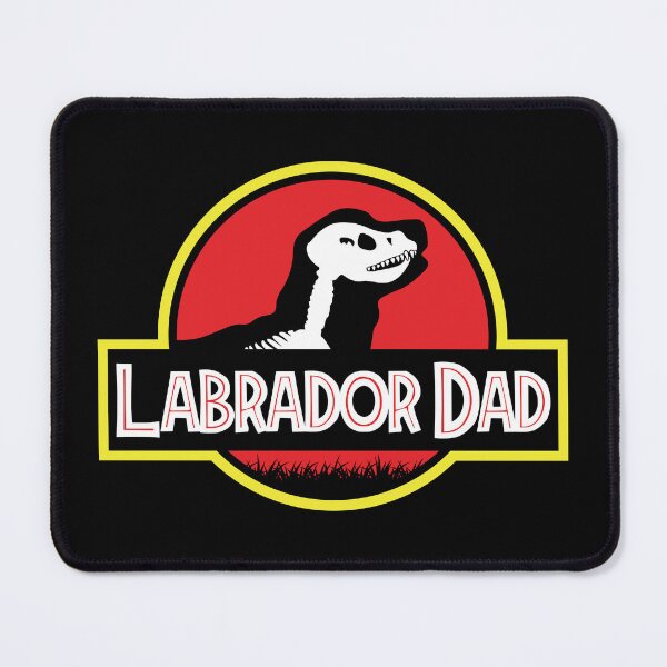 Item preview, (For Dark Background) Jurassic Labrador Dad designed and sold by More Cute Dogs.