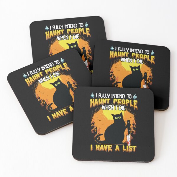 Item preview, I Fully Intend To Haunt People I Have A List Halloween designed and sold by guskyfreido.