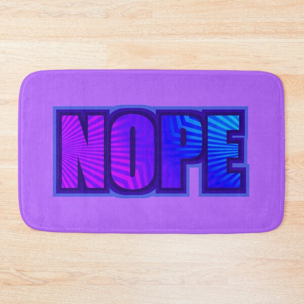 Item preview, NOPE that's it. nope but sarcastically chipper XD rainbow colorful designed and sold by IMNIUM.