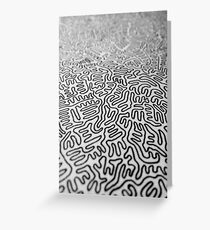 One line... Greeting Card
