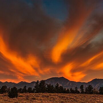 Artwork thumbnail, Sunset Flames by Gregory J Summers