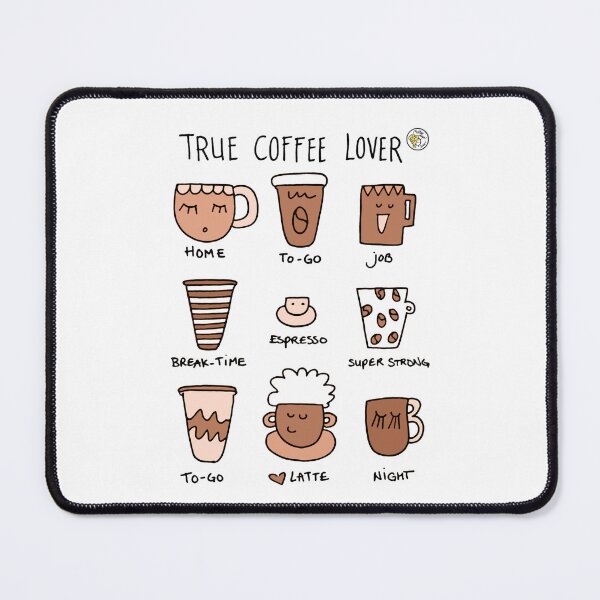 Item preview, True coffee lover designed and sold by mellowdays.