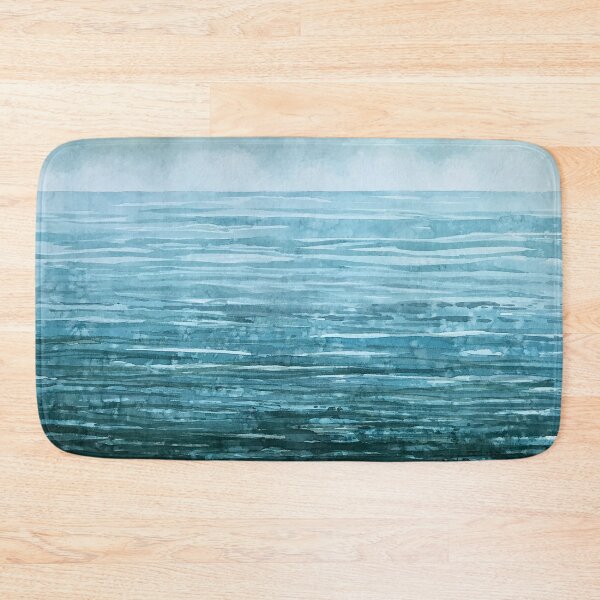Item preview, Aqua Sea Watercolor designed and sold by KimberlyShawArt.