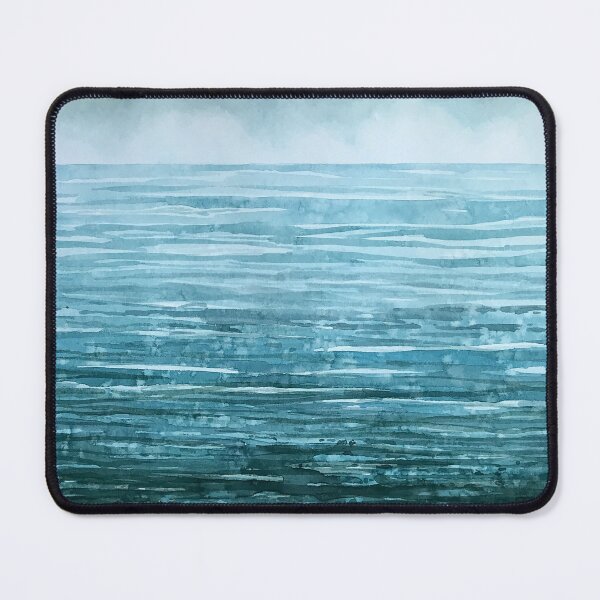 Item preview, Aqua Sea Watercolor designed and sold by KimberlyShawArt.