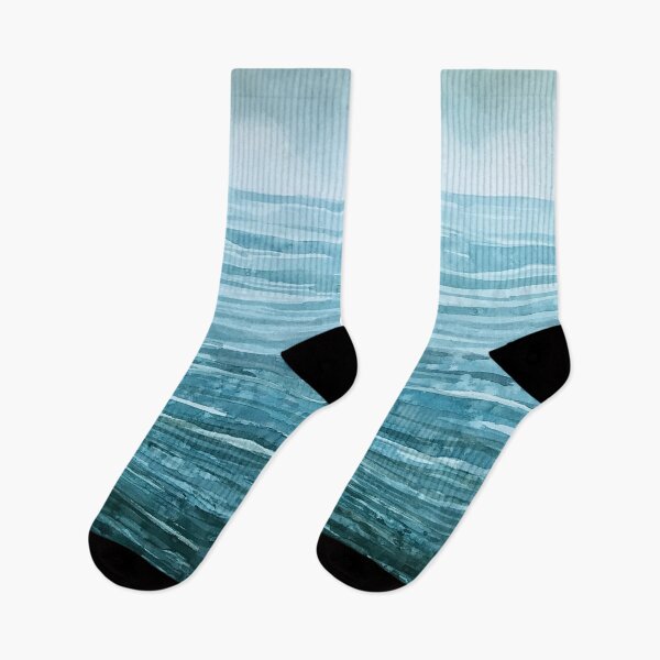 Item preview, Aqua Sea Watercolor designed and sold by KimberlyShawArt.