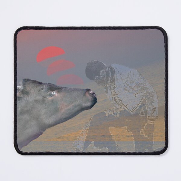 Item preview, Inhumane Enough Already, Awakening Sunrise Upon Calf and Matador designed and sold by SpiritGifts.
