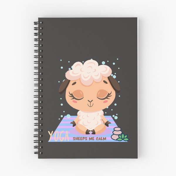 Item preview, Baby Sheep Easy Yoga Bliss Design for farm animal lovers and yoga lovers you know. designed and sold by tranquilbeach.