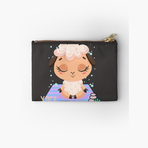 Item preview, Baby Sheep Easy Yoga Bliss Design for farm animal lovers and yoga lovers you know. designed and sold by tranquilbeach.