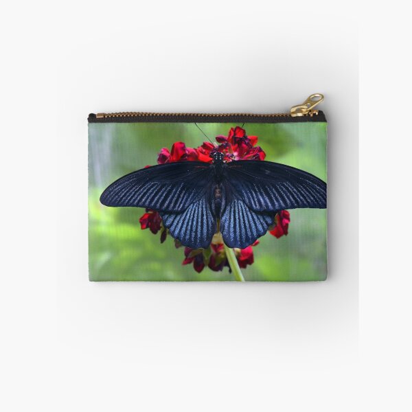 Item preview, Black butterfly on red flower designed and sold by oanaunciuleanu.