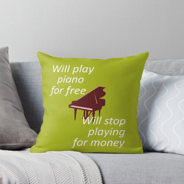 Item preview, Play Piano Free & Not For Money designed and sold by AlwaysAwesome.