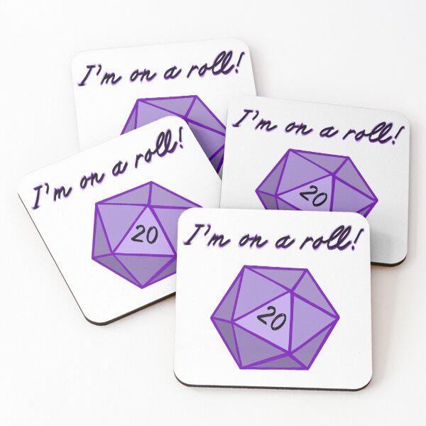 Item preview, D20 - Estoy en racha designed and sold by StarlitFirefly.