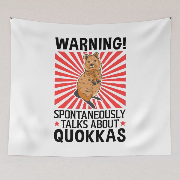 Item preview, Talk about Quokka Australian marsupial designed and sold by madgrfx.