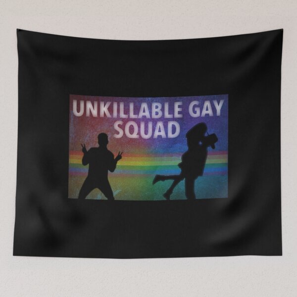 Item preview, Unkillable Gay Squad designed and sold by HotForHoltz.