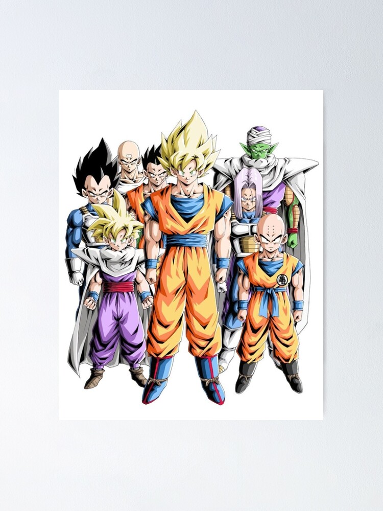 Dragon Ball Z Cell Saga Poster for Sale by StephanieBen