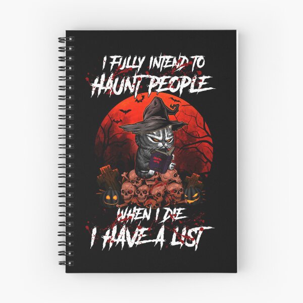 Item preview, I Fully Intend To Haunt People When I Die  Halloween designed and sold by guskyfreido.