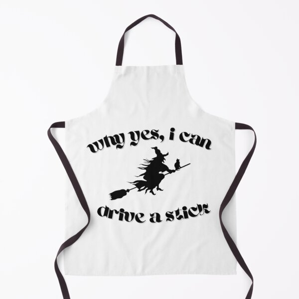 Item preview, why yes, i can drive a stick! cauldrons and witches brew designed and sold by MA design art.