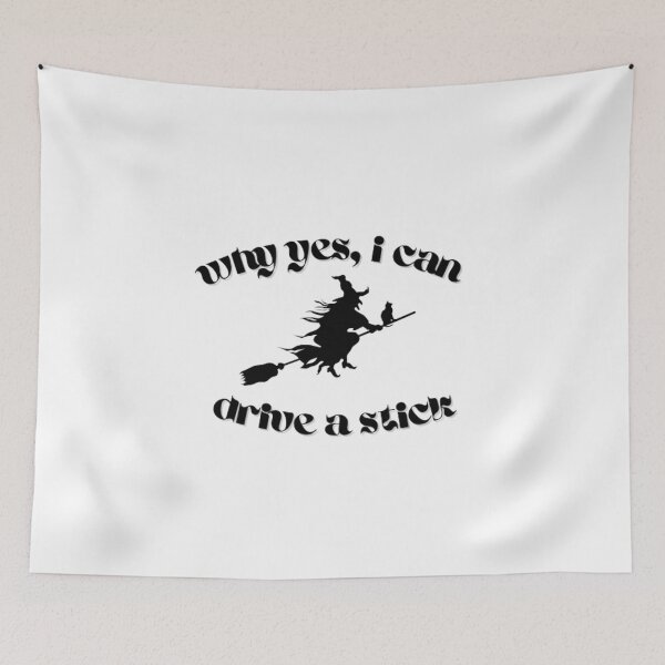 Item preview, why yes, i can drive a stick! cauldrons and witches brew designed and sold by MA design art.