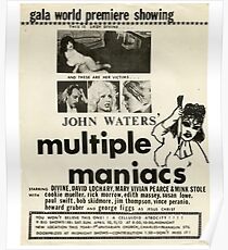 Multiple Maniacs Poster