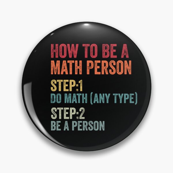 Item preview, How To Be A Math Person Math Teacher designed and sold by MagicBoutique.