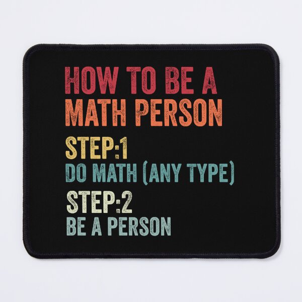 Item preview, How To Be A Math Person Math Teacher designed and sold by MagicBoutique.