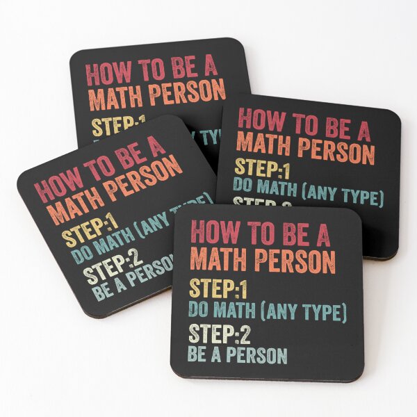 Item preview, How To Be A Math Person Math Teacher designed and sold by MagicBoutique.