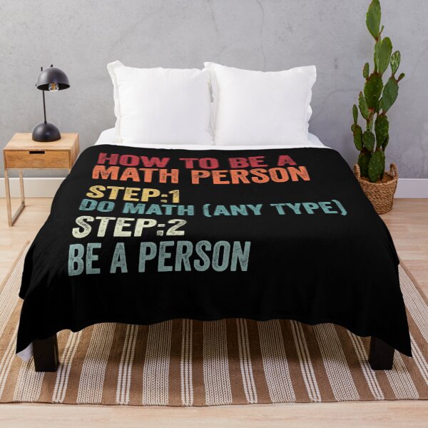 Item preview, How To Be A Math Person Math Teacher designed and sold by MagicBoutique.