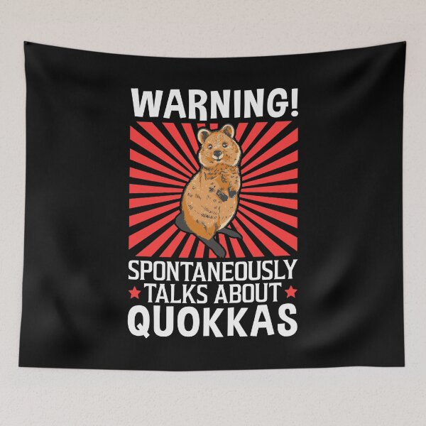Item preview, Talk about Quokka Australian marsupial designed and sold by madgrfx.