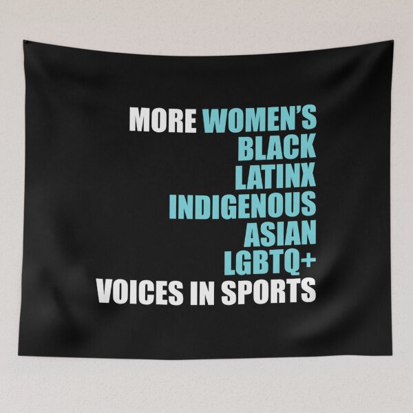 Item preview, More women&x27;s black latinx asian LGBTQ voices in sports Essential  designed and sold by jessiacobakyr.
