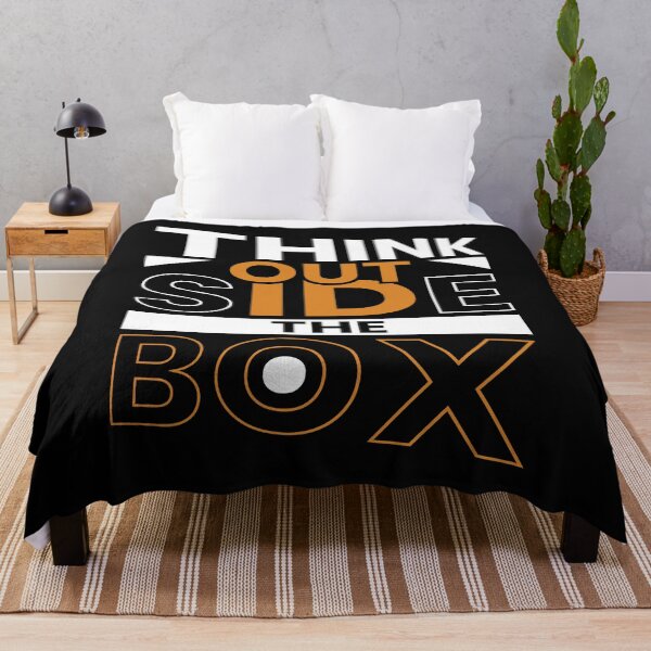 Item preview, Think Out Side The Box designed and sold by pqrstshirts.