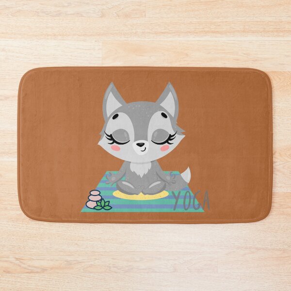 Item preview,  Baby Fox Easy Yoga Bliss Design for wild animal lovers and yoga lovers you know. designed and sold by tranquilbeach.