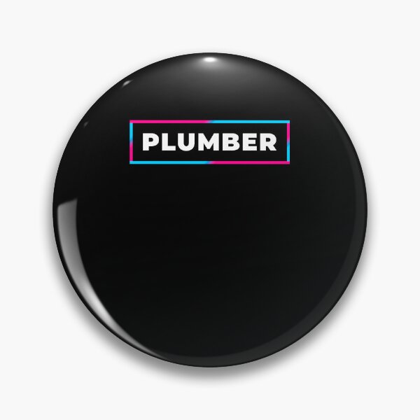 Item preview, Plumber retro gradient frame designed and sold by SVPOD.
