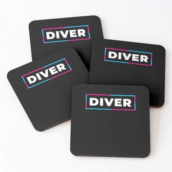Item preview, Diver retro gradient frame designed and sold by SVPOD.