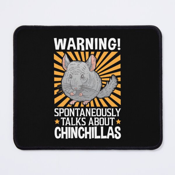 Item preview, Attention spontaneously talks about chinchilla rodent designed and sold by madgrfx.