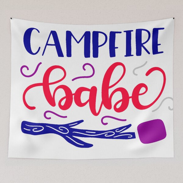 Item preview, Campfire Babe -  Let's Go Camping designed and sold by davidmurtagh.