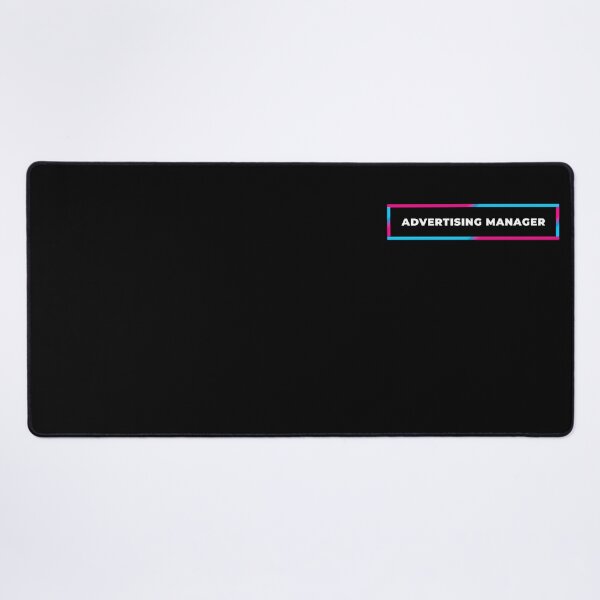 Item preview, Advertising Manager retro gradient frame designed and sold by SVPOD.
