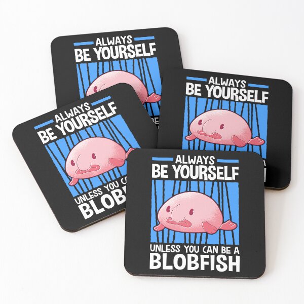 Item preview, Be a blobfish ugly fish meme designed and sold by madgrfx.