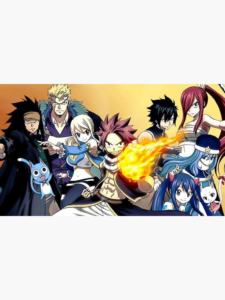 Fairy Tail Natsu Dragneel Fire Half Dragon Sticker for Sale by DaturaSnake