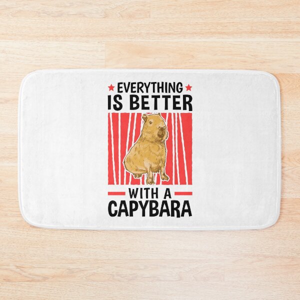 Item preview, Everything is better with capybaras capybara designed and sold by madgrfx.