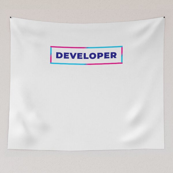 Item preview, Developer retro colorful frame designed and sold by SVPOD.