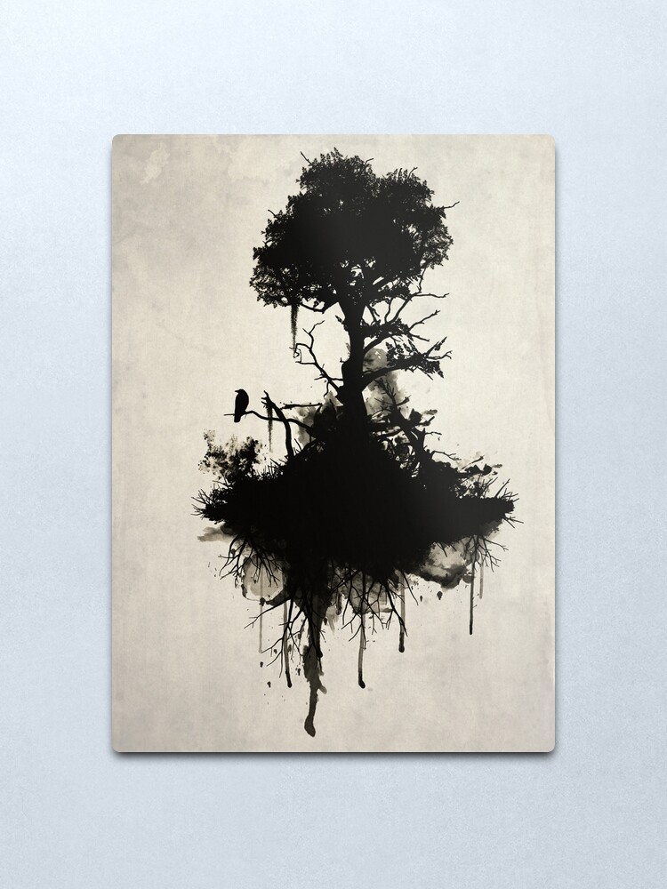 Alternate view of Last Tree Standing Metal Print