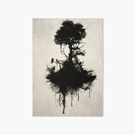 Last Tree Standing Art Board Print