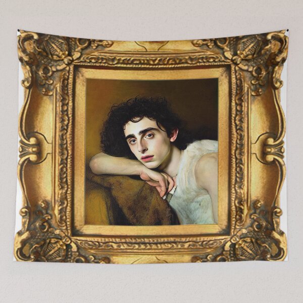Item preview, Timothée On Sofa Painting by Rembrandt in Frame designed and sold by SubtleSplit.