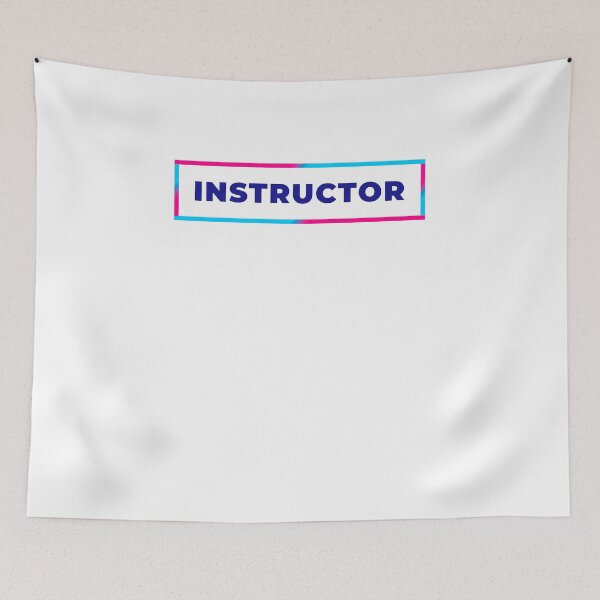 Item preview, Instructor retro colorful frame designed and sold by SVPOD.