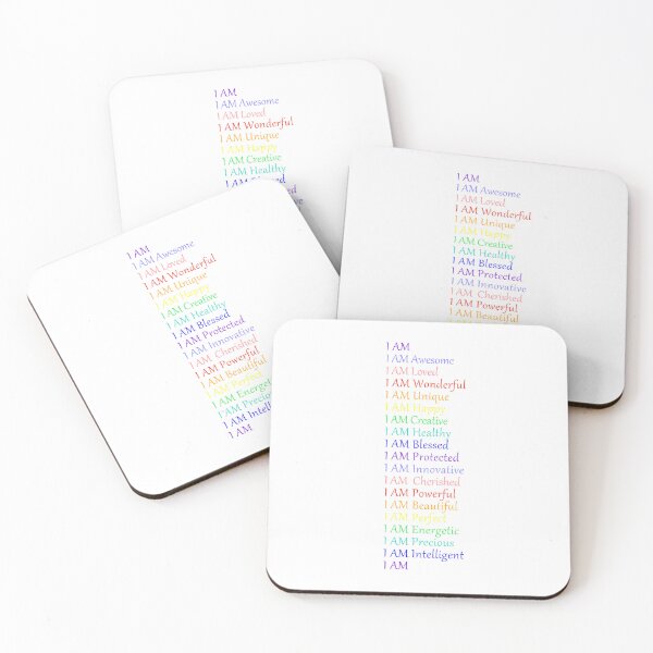 Item preview, I AM Affirmations Inspirational Power Of The Great I AM Motivational Sayings designed and sold by Siela.