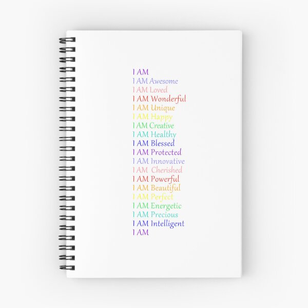 Item preview, I AM Affirmations Inspirational Power Of The Great I AM Motivational Sayings designed and sold by Siela.